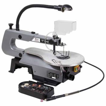 SIP 16 Inches Flexi Drive Scroll Saw - Aluminium - H40.6 cm