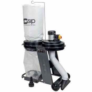 SIP Single Bag Dust Collector w/ Attachments - L1480 x W900 x H580 mm