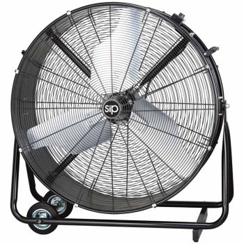 SIP 36 Inches Swivel Drum Fan - L29.5 x W98 x H125.5 cm