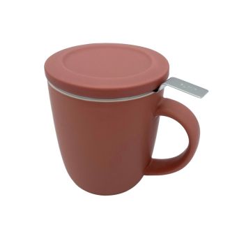 Brewmug - Stoneware - L9 x W9 x H11 cm - Rose