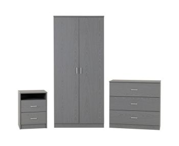 Felix Bedroom Set - Grey