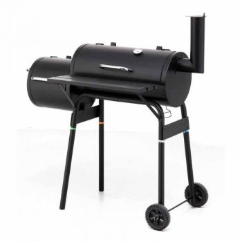 Wichita Smoker Barbecues - Steel/Plastic - L63.5 x W115 x H116.5 cm - Black