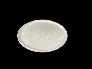 Zino Flat Plate - Stoneware - L22 x W22 cm - White
