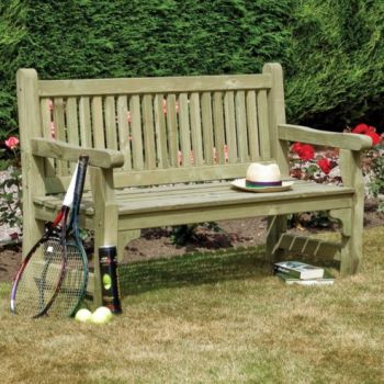 Softwood Bench - Timber - L67 x W150 x H95 cm