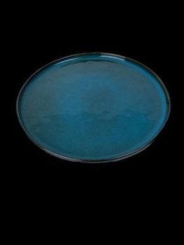 Olavo Plate - Stoneware - L27 x W27 cm - Green
