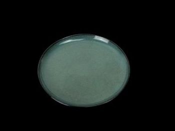 Hamuza Verde Plate - Stoneware - L19 x W19 cm - Blue/Grey