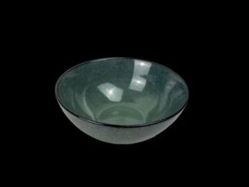 Hamuza Azul Salad Bowl - Stoneware - L25 x W25 cm - Blue/Grey