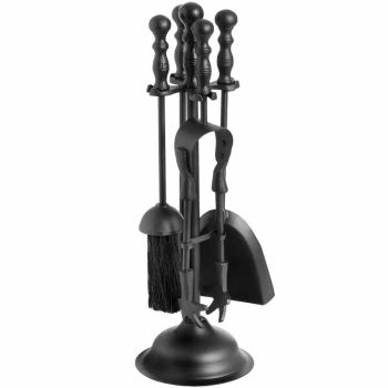 Duchess Top Companion Set - Steel - L12 x W12 x H41 cm - Black