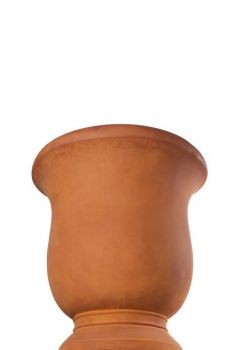 French Goblet Rust Wet Large Pot