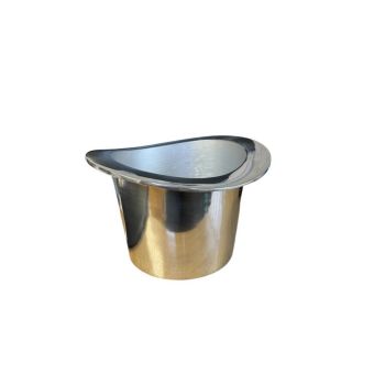 Gentleman Hat Champagne Bucket - Aluminium - L18 x W26 x H30 cm