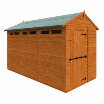 12x6 Flex Apex Security 12mm Flex - L353.8 x W175 x H23.32 cm - Solid Wood/Softwood/Pine - Burnt Orange