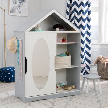 Dress Up Armoire and Vanity - Children's Furniture