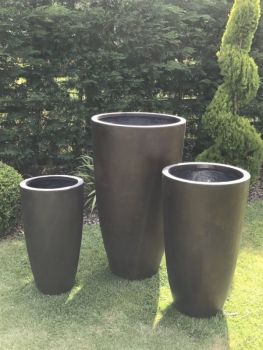 Tall Crucible Cast Iron Medium Pot