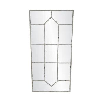 Outdoor Wall Framed Mirror - Metal - L3 x W60 x H120 cm