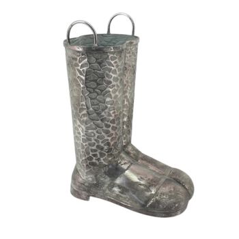 Wellington Boot Umbrella Stand - Metal - L23 x W32 x H46 cm