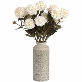 Large Nero Vase - Ceramic - L14 x W14 x H32 cm - Beige
