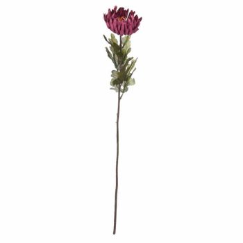 Autumn Spider Chrysanthemum Artificial Flower - Fabric/Plastic - L14 x W14 x H78 cm - Purple