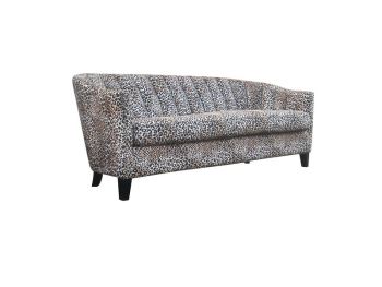 3 Seater Leopard Print Sofa - L74 x W189 x H80 cm