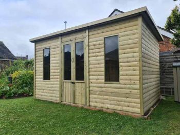 10 X 14 BAKEWELL SUMMERHOUSE - L304.8 x W426.7 x H304.8 cm