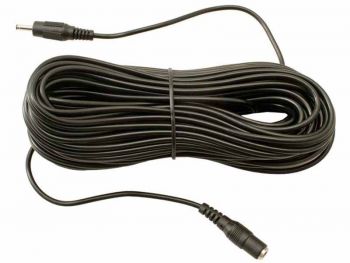 20m DC Power Extension Cable 1.3mm / 3.5mm Jack