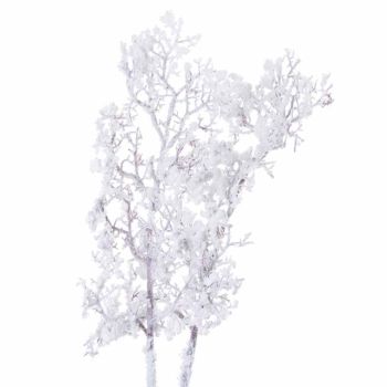 Snowy Branch Artificial Plant - Plastic - L38 x W38 x H110 cm