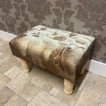 Sheep Footstool - L25 x W45 x H25 cm