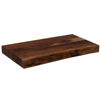 Large Chopping Board with live Edge - Acacia - L40 x W70 x H6 cm - Brown