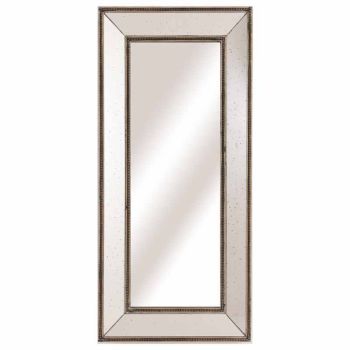 Augustus Wall Mirror - Glass/Wood - L8 x W55 x H120 cm - Bronze