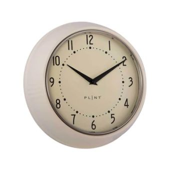 Clocks - Metal/Glass - L7 x W23 x H23 cm - Cream