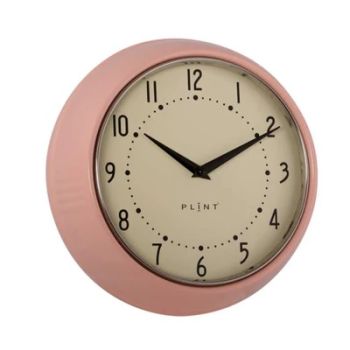 Pink-Clocks - Metal/Glass - L7 x W23 x H23 cm - Rose