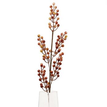 Autumn Branch Large (Single Stem Flower) - Plastic - Height 73 cm - Cream