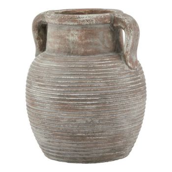 Siena Amphora Pot - Ceramic - L23 x W23 x H27 cm - Brown