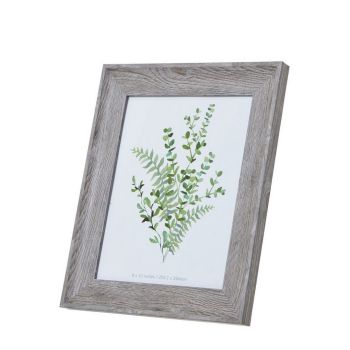Washed 8 x 10 Photo Frame - Wood - Grey