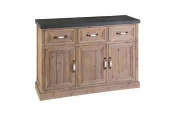 Pompeii Sideboard - Wood - L40 x W123 x H85 cm - Natural