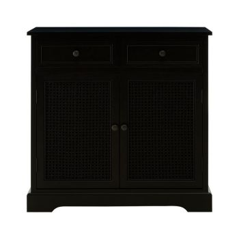 Heritage Sideboard - Wood - L34 x W81 x H81 cm - Black