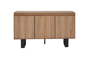 Oakton Sideboard - Metal - L40 x W140 x H76 cm - Natural