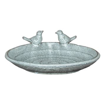 Eira Bird Bath - Ceramic - L31 x W31 x H9 cm - White
