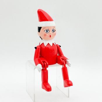 Elf Puppet Ornament - L4 x W7 x H15 cm