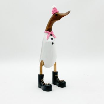Knitted Duck Ornament - L15 x W15 x H40 cm