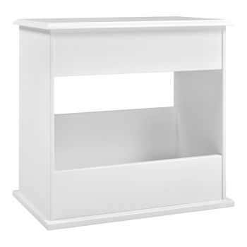 Stratford Sofa End Table - MDF - L29 x W70 x H59.5 cm - White