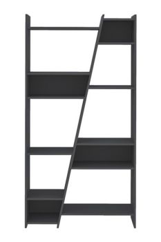 Naples Tall Bookcase - L30 x W93 x H179 cm - Grey
