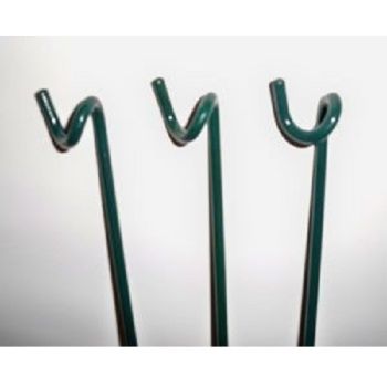 24 Inches Grow Through Legs Bare Metal/Ready to Rust (Pack of 3) - Ring Sold Separately - Steel - H61 cm