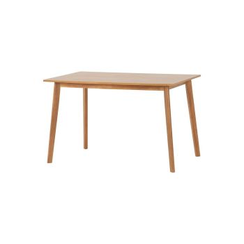 Austin Indoor Dining Table - L75 x W120 x H74.5 cm - Oak Effect