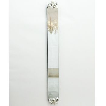 Decorative Wall Mirror - L3 x W13 x H109 cm - Silver