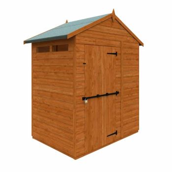 4x6 Flex Apex Security 12mm Flex - L123.8 x W175 x H23.32 cm - Solid Wood/Softwood/Pine - Burnt Orange