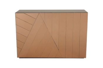 Roza Console - Glass - L41 x W122 x H84 cm - Brown
