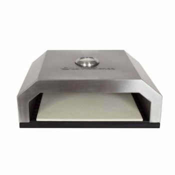 BBQ Pizza Oven - Stainless Steel - L35 x W40 x H15 cm - Silver
