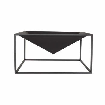 Cairo Firepit - L60 x W60 x H31 cm - Black