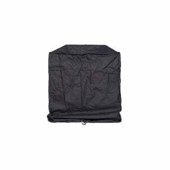 Premium Outdoor Fireplace Cover - PVC - L50 x W87 x H100 cm - Black