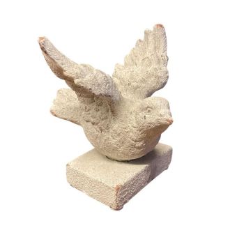 Decorative Garden Bird Ornament - Resin - L9 x W9 x H10 cm